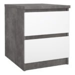 Naia Bedside 2 Drawers