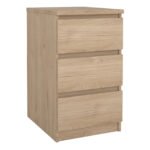 Naia Bedside 3 Drawers