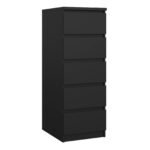 Naia Narrow Chest of 5 Drawers