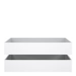 Naia Set of 2 Underbed Drawers (for Single or Double Beds) in White High Gloss