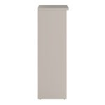 Naia Shoe cabinet 2 Tilting Doors 1 Door + 1 Drawer in Cashmere