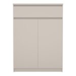 Naia Shoe cabinet with 2 Doors 1 Drawer in Cashmere