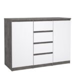 Naia Sideboard 4 Drawers 2 Doors