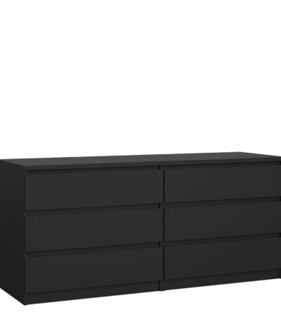 Naia Wide Chest of 6 Drawers (3+3)
