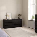 Naia Wide Chest of 6 Drawers (3+3)