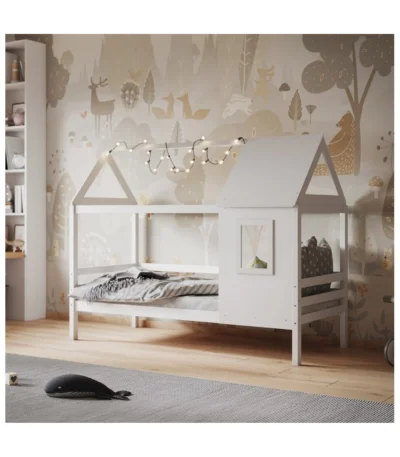 Nature Treehouse Bed White