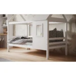 Nature Treehouse Bed White