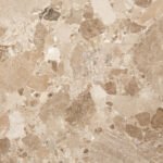 Naxos Round Dining Table in Brown Marble 130cm