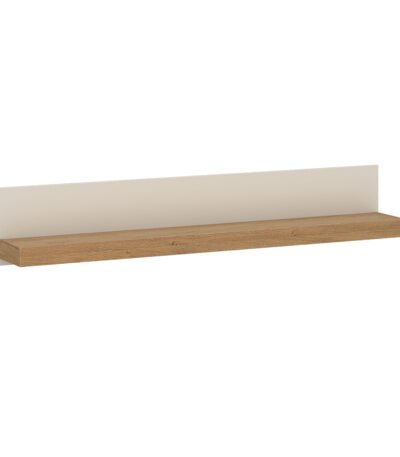 Naxxar Wall Shelf 154 cm in Cashmere and Stone Oak