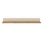 Naxxar Wall Shelf 194 cm in Cashmere and Stone Oak