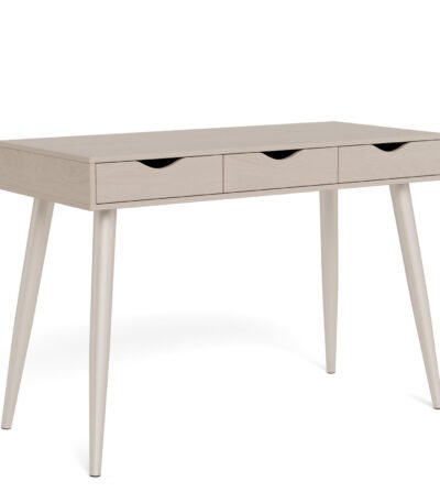 Neptun Office Desk with 3 Drawers in Grey