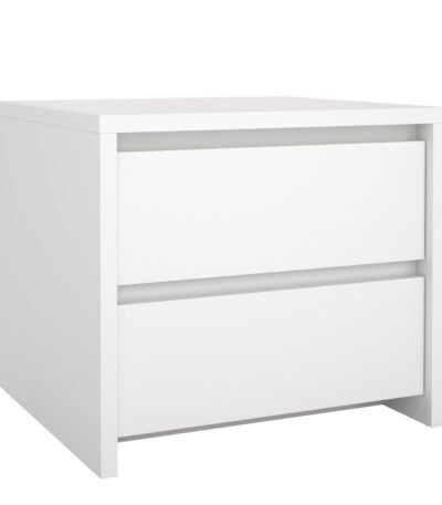 Next Nightstand 2 drawers White