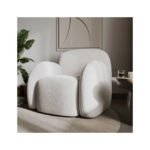 Nina Boucle Teddy Accent Chair - Image 3