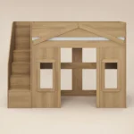 Nixon Playhouse High Sleeper with Storage Navy Blue