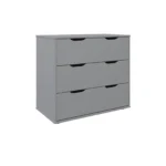 Nora Mid Sleeper 6 Drawer Set Grey