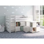 Nora Mid Sleeper Full Set Grey