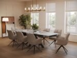 Onyx Ceramic 180-280cm Extending Dining Table - Image 9