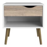 Oslo Bedside 1 Drawer
