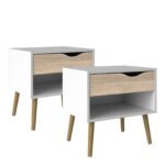 Oslo Bedside 1 Drawer