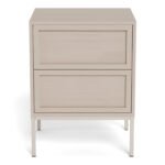 Palmdale Bedside Table with 2 Drawers