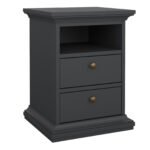 Paris Bedside 2 Drawers