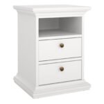 Paris Bedside 2 Drawers