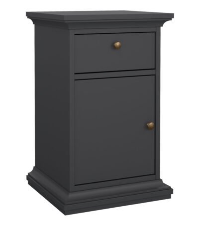 Paris Nightstand 1 Door + 1 Drawer
