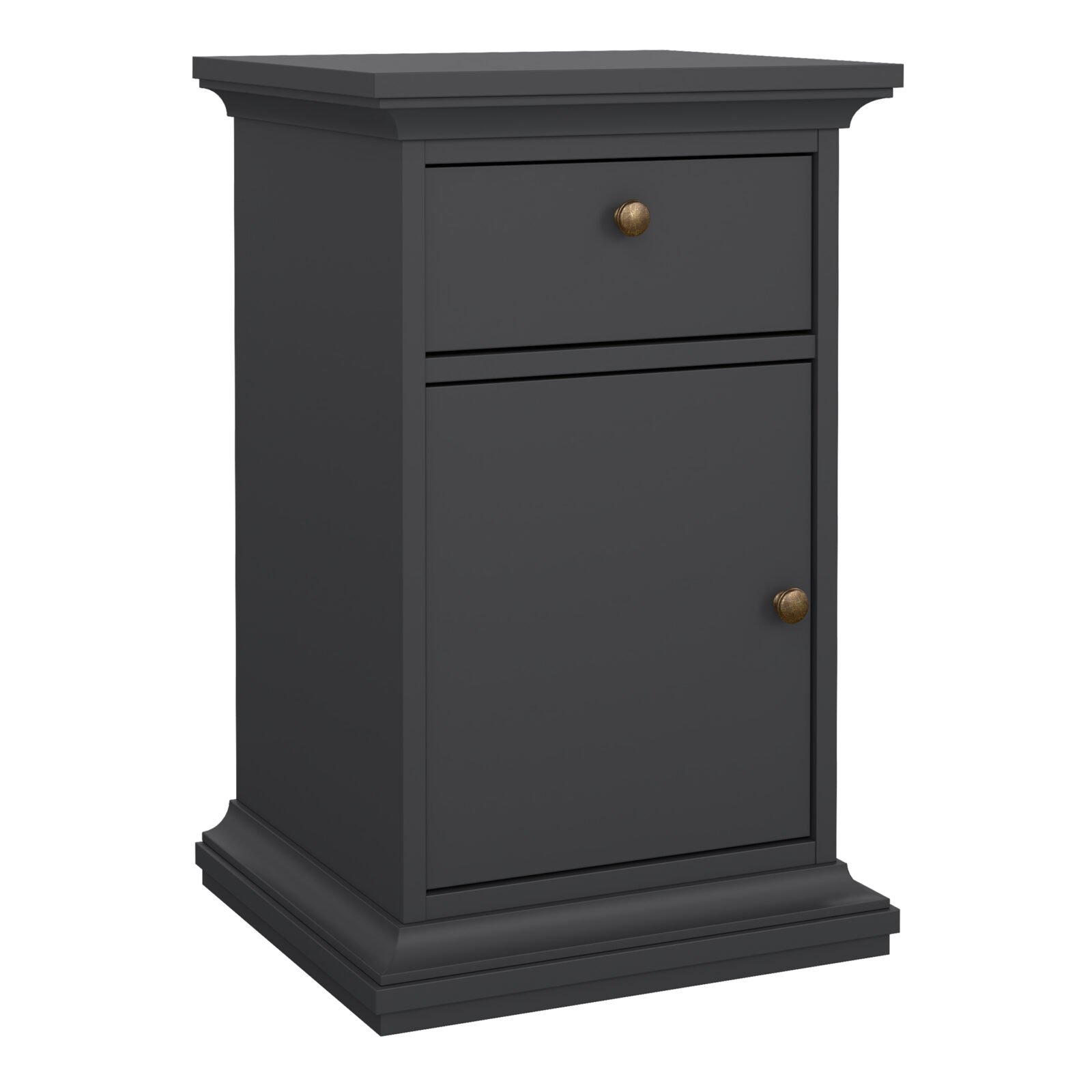 Paris Nightstand 1 Door + 1 Drawer Paris Nightstand 1 Door + 1 Drawer