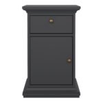 Paris Nightstand 1 Door + 1 Drawer