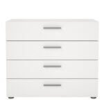 Pepe Chest of 4 Drawers in White