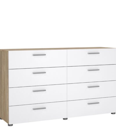 Pepe Wide Chest of 8 Drawers (4+4)