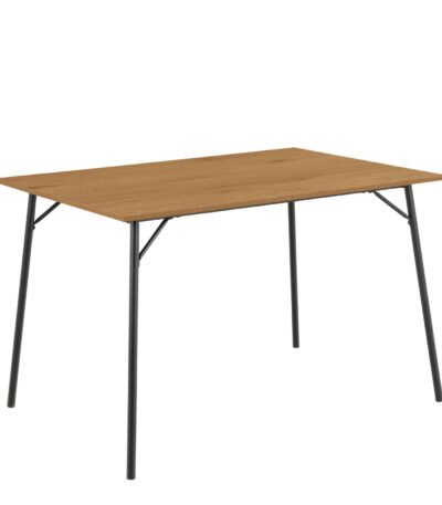 Peru Rectangular Dining Table in Wild Oak 120x80cm