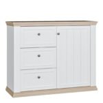 Pontypool 3 Drawer & 1 Door Sideboard