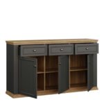 Pontypool 3 Drawer & 3 Door Sideboard