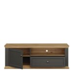 Pontypool TV Unit with Drawer & Open Shelf