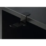 Power W L-Shaped Corner Gaming Desk with LED Lights