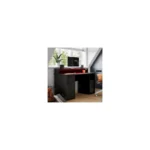 Power Z Compact Computer Gaming Desk with LED Lights