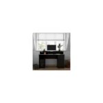 Power Z Compact Computer Gaming Desk with LED Lights