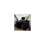 Power Z Compact Computer Gaming Desk with LED Lights