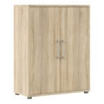 Prima Bookcase 2 Shelves with 2 Doors