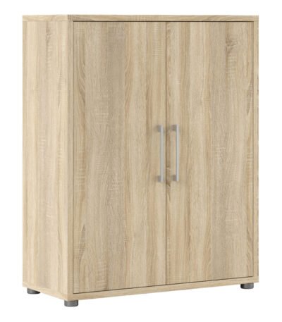 Prima Bookcase 2 Shelves with 2 Doors