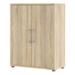 Prima Bookcase 2 Shelves with 2 Doors