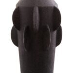 Raasay Black Textured Stoneware Large Vase