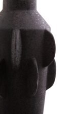 Raasay Black Textured Stoneware Large Vase