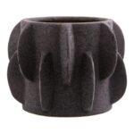 Raasay Black Textured Stoneware Small Planter