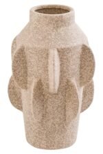Raasay Cream Textured Stoneware Large Vase