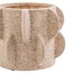 Raasay Cream Textured Stoneware Small Planter