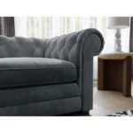 Ralph 3-Seater Velvet Chesterfield Sofa Bed