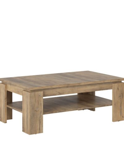 Rapallo Large Coffee Table in Chestnut and Matera Grey