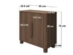 Remington 2 Door Sideboard - Image 9